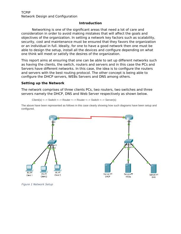 Network Design and Configuration Report 2022_2