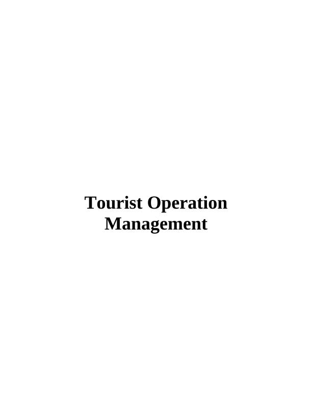 Tourist Operation Management - Trail-finders Ltd_1