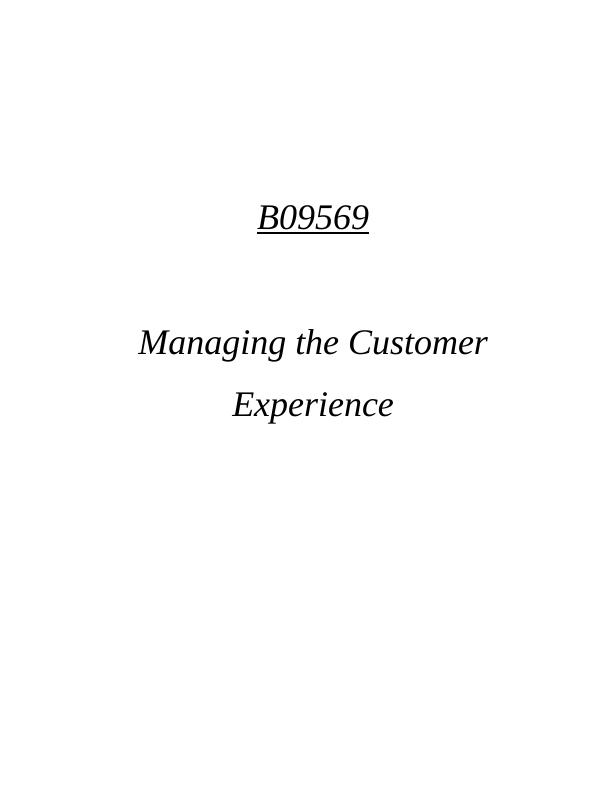 Managing the Customer Experience_1