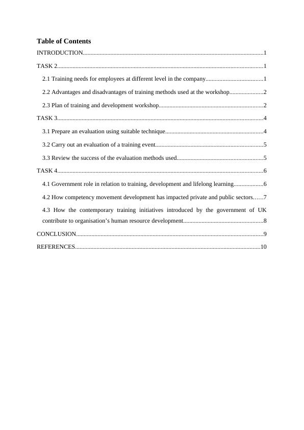 human resource development case study