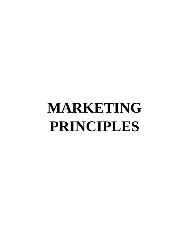 Marketing Principles: Elements, Benefits, and Strategies_1