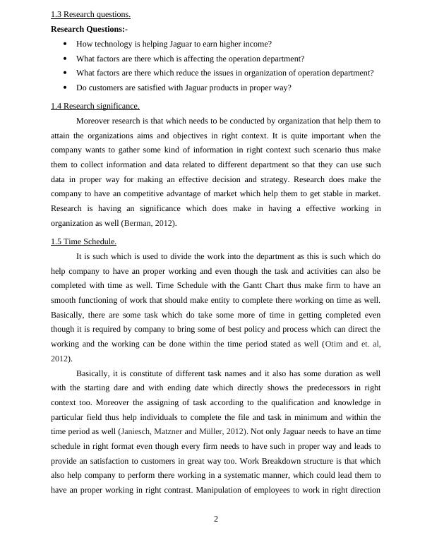 Impact on Operation Department Essay_4