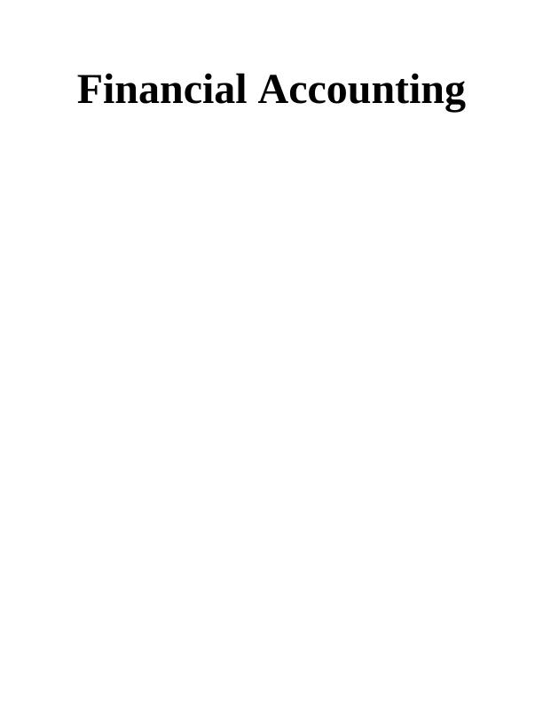 Report on Accounting Conventions and Principles_1