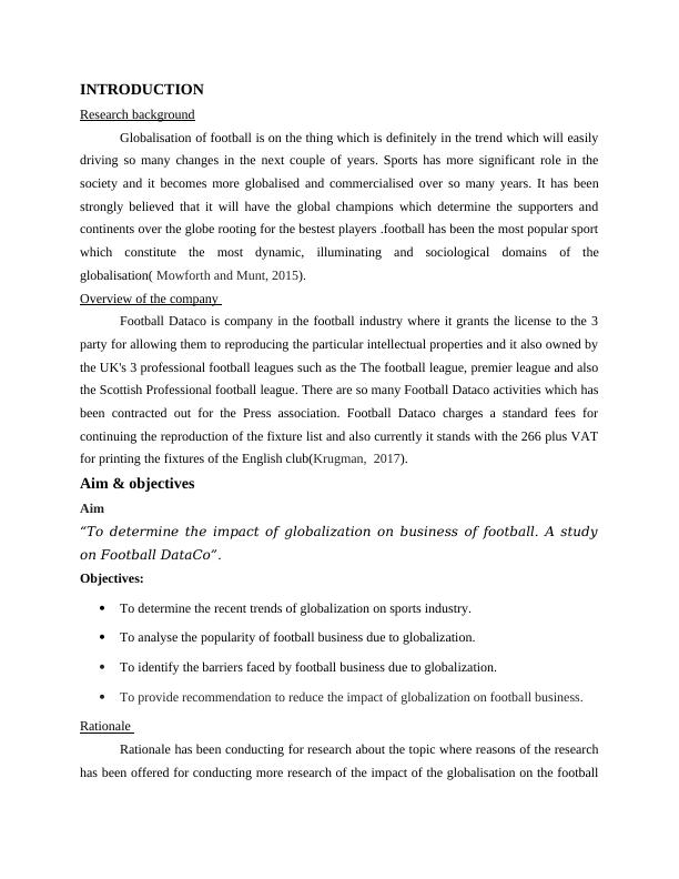 Research Project Assignment - Impact of Globalization on Football Business_3