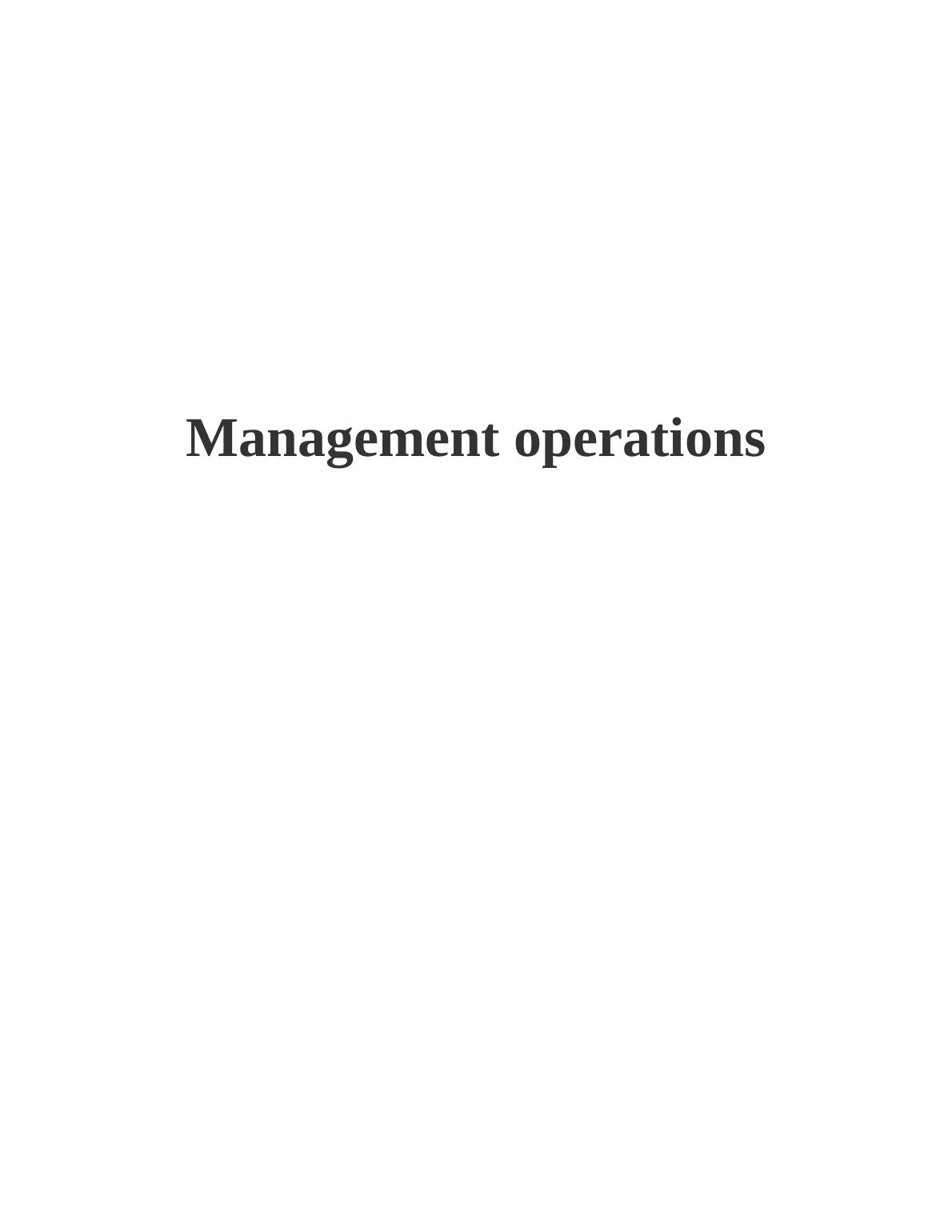 Management and Operations Assignment | Role of Leaders_1