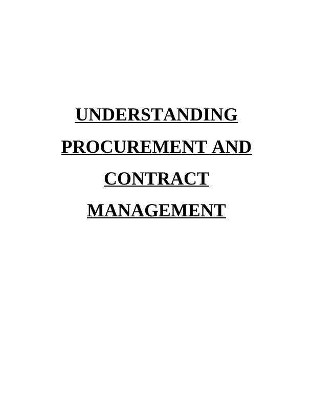 Understanding Procurement and Contract Management_1