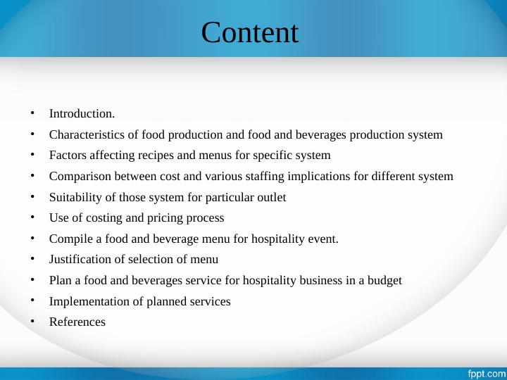 Food Beverage Operations Management_2