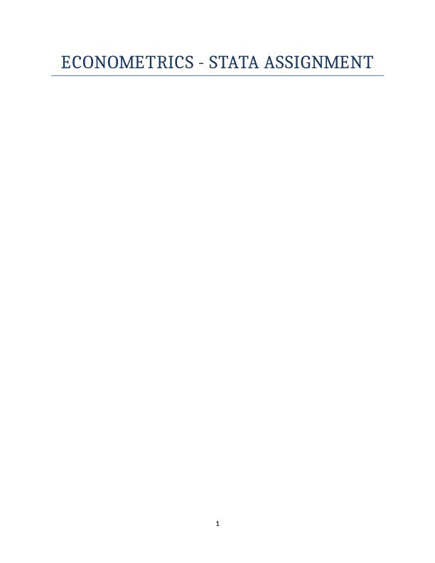 EC2017: Introductory Econometrics_1