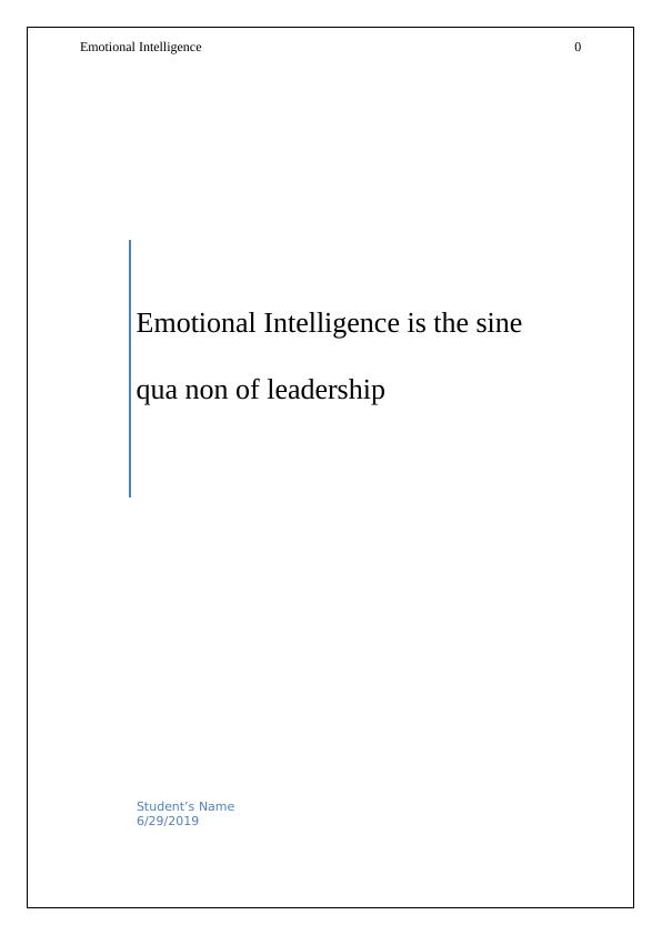 Importance of Emotional Intelligence for Effective Leadership_1
