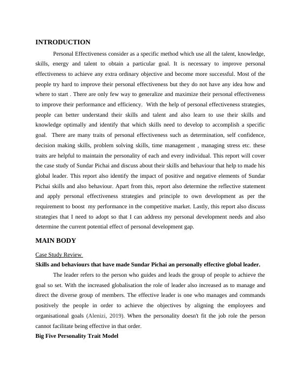 Personal Effectiveness: Skills and Behaviours of Sundar Pichai_3