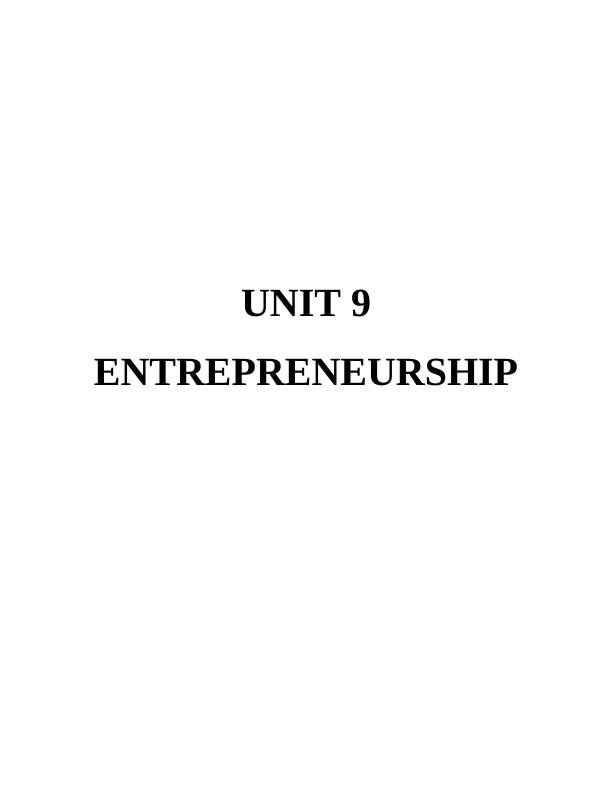 Demonstrating Understanding of Entrepreneurship_1