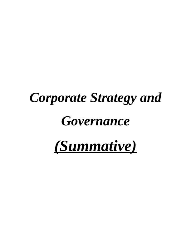 Issue of Lack of Transparency and Accountability in Corporate Governance: A Case Study on Tesco Plc_1