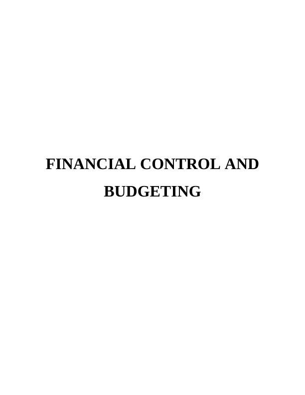 Financial Control and Budgeting_1