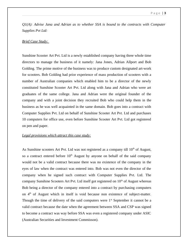Contracts with Plastica Pvt. Ltd: 5 Brief Case Study: 5 Legal Provisions of Misrepresentation_3