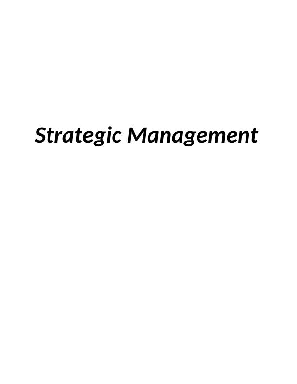 Strategic Management in Easyjet_1