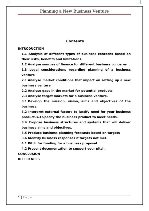 Planning a New Business Venture - Guide to forming a new venture_2