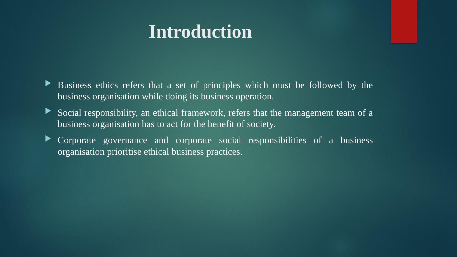 Ethics Social Responsibility And Corporate Governance 9000