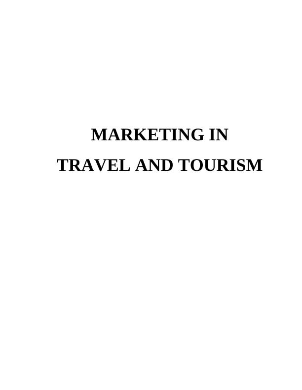 Marketing Strategies Of Thomas Cook | Travel & Tourism Industry_1