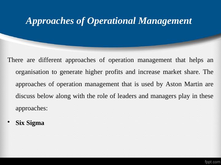 Approaches of Operational Management_4