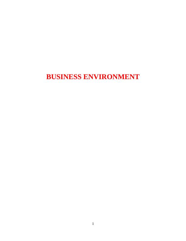 business environment essay grade 11