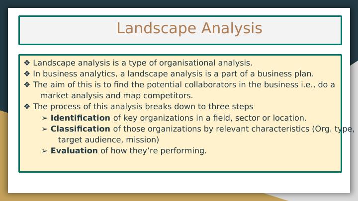 Landscape Analysis: Categorize and Prioritize Business Needs and Issues_2