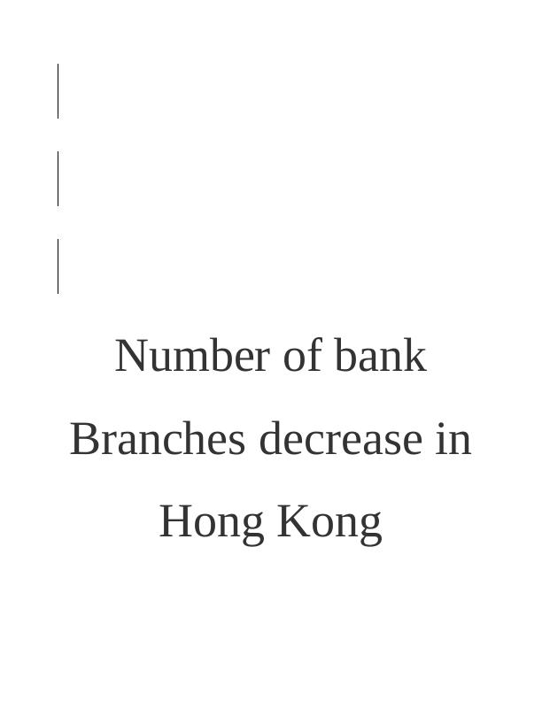 Bank Branches Decrease in Hong Kong_1