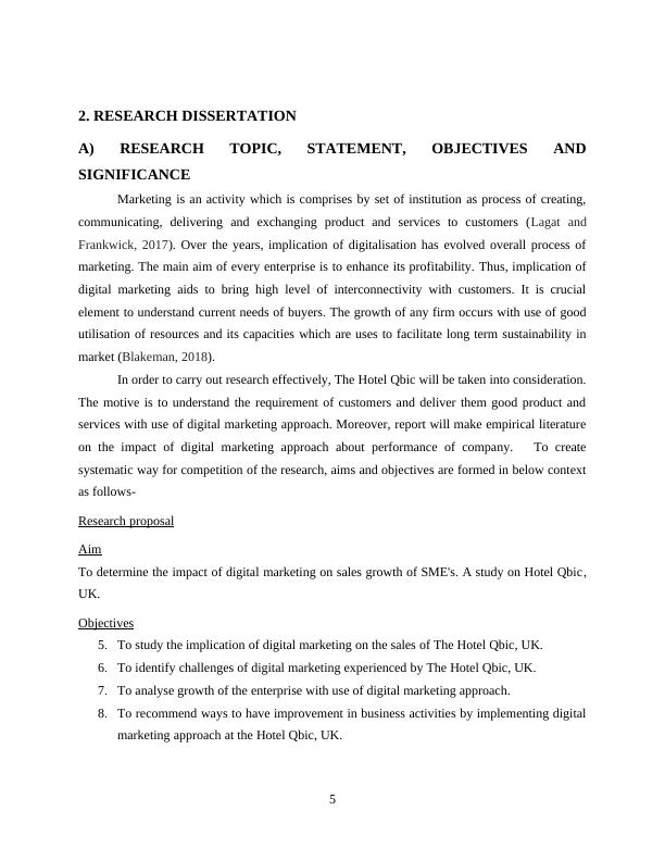 literature review on impact of digital marketing