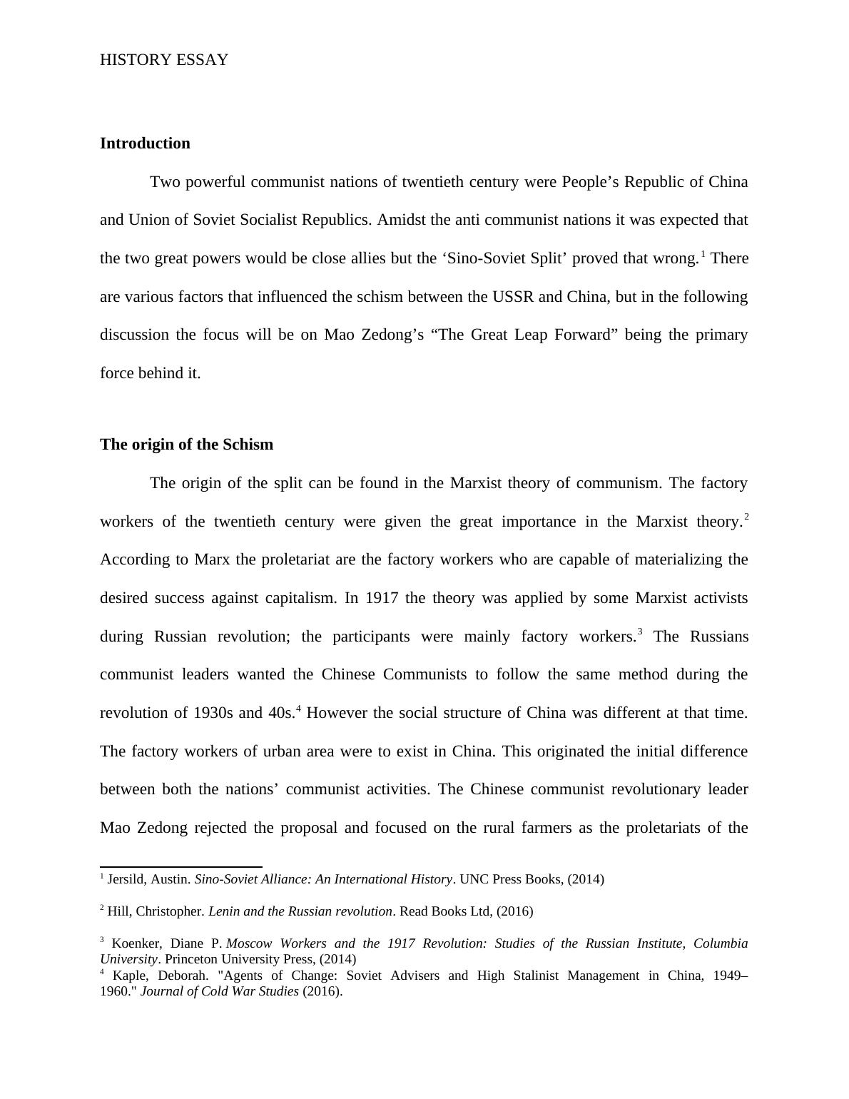 Реферат: Communism Overview Essay Research Paper Communism Overview