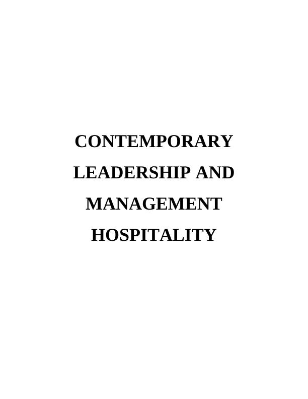 Leadership & Management in Contemporary hospitality_1