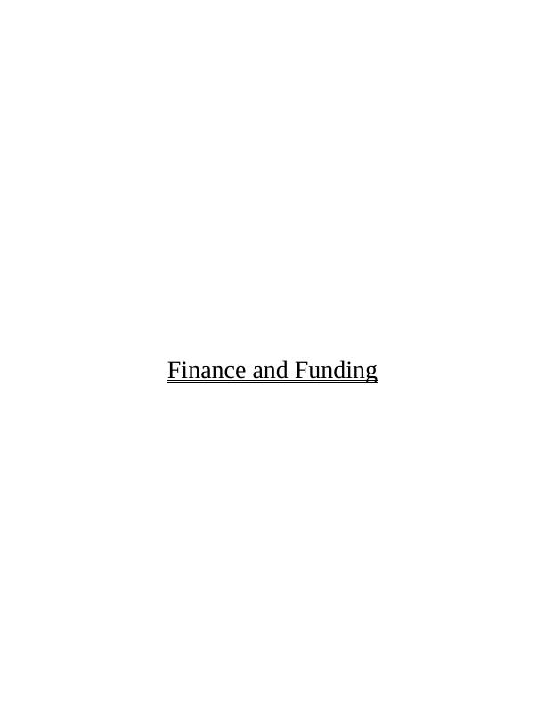 Finance and Funding INTRODUCTION TASK 13 1.1 Importance of costs and volume in financial management of travel and tourism businesses_1