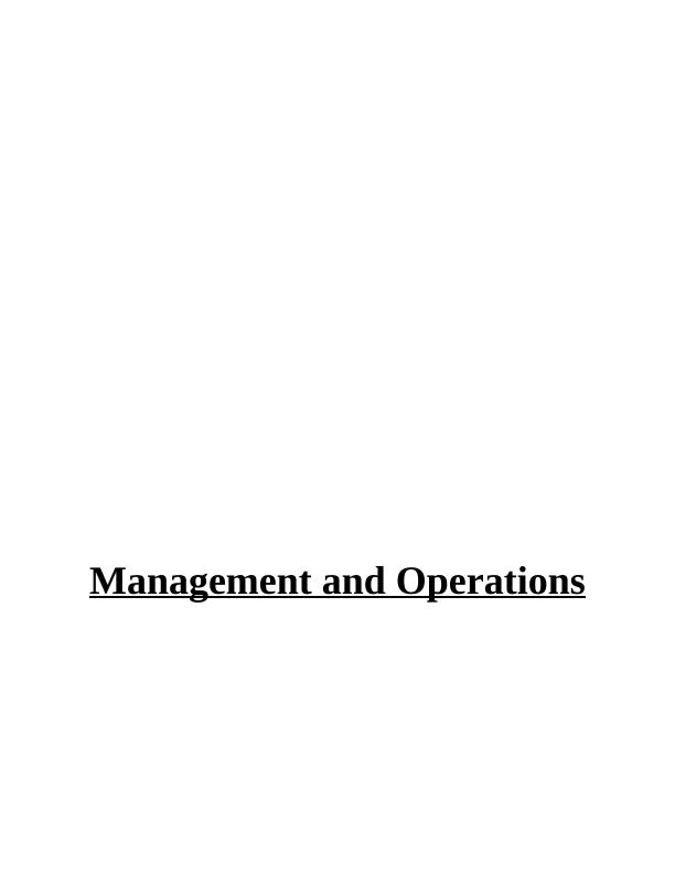 Role of Leader and Manager in Operations Management at Tesco_1