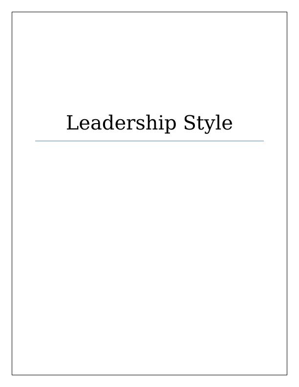 Leadership Style of Tim Cook Article 2022_1