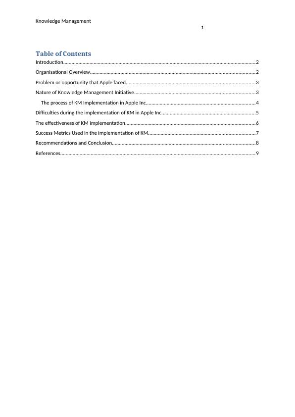 apple knowledge management case study