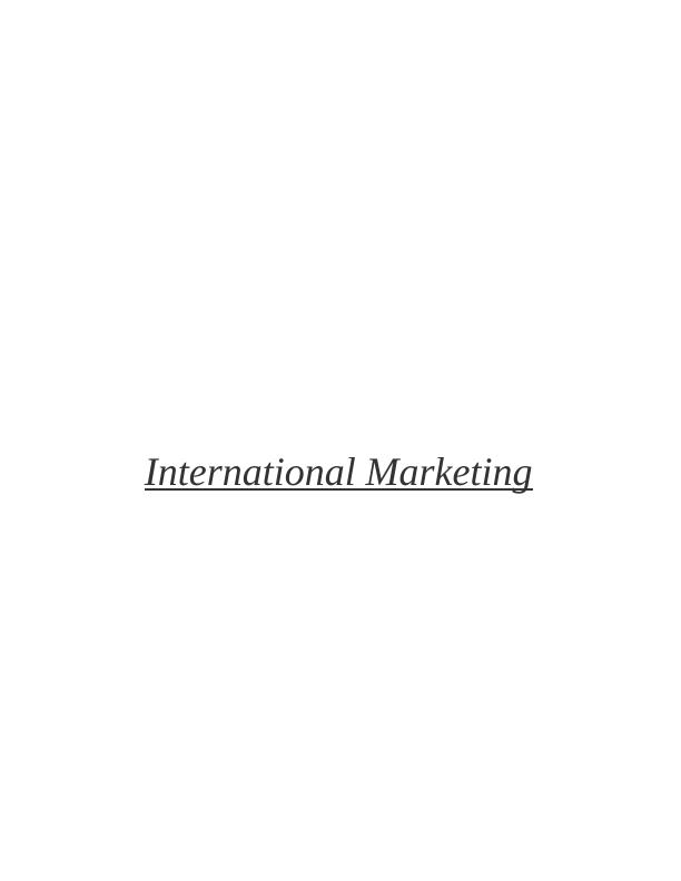 P1 Scope & Key Concepts of International Marketing_1