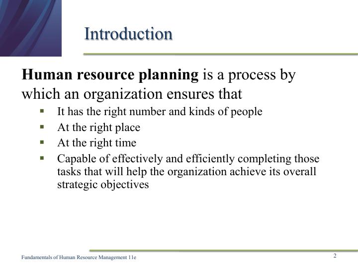 Fundamentals of Human Resource Management Analysis 2022_2