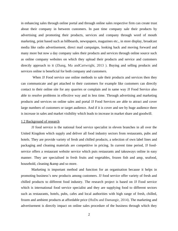 Research Project ABSTRACT: Advertising and Marketing Effect on Business Operations of JJ Food Service_6