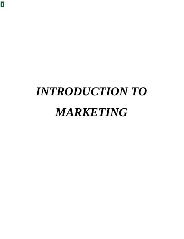 Report on Marketing Strategy of Tesco and Sainsbury_1