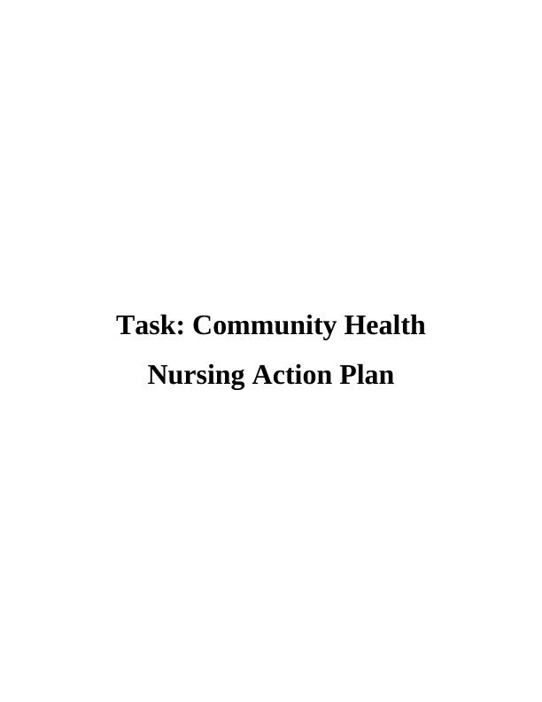 Community Health Nursing Action Plan_1