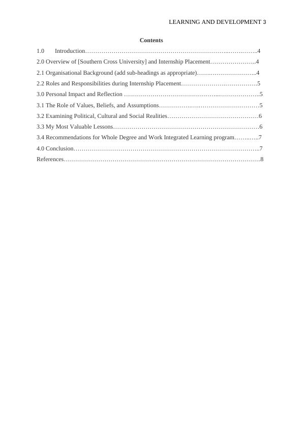 Learning and Development Internship Report_3