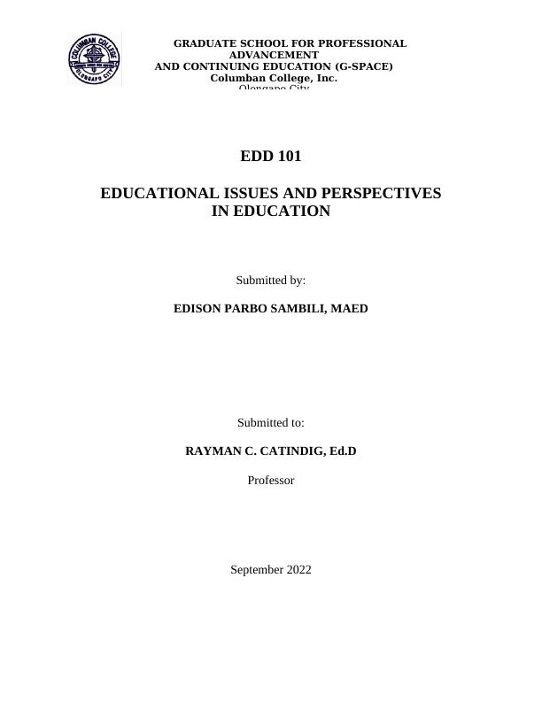 Online Education: Implications and Challenges in the Philippines_1