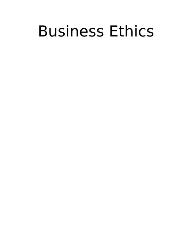 (Solved) Business Ethics - PDF_1