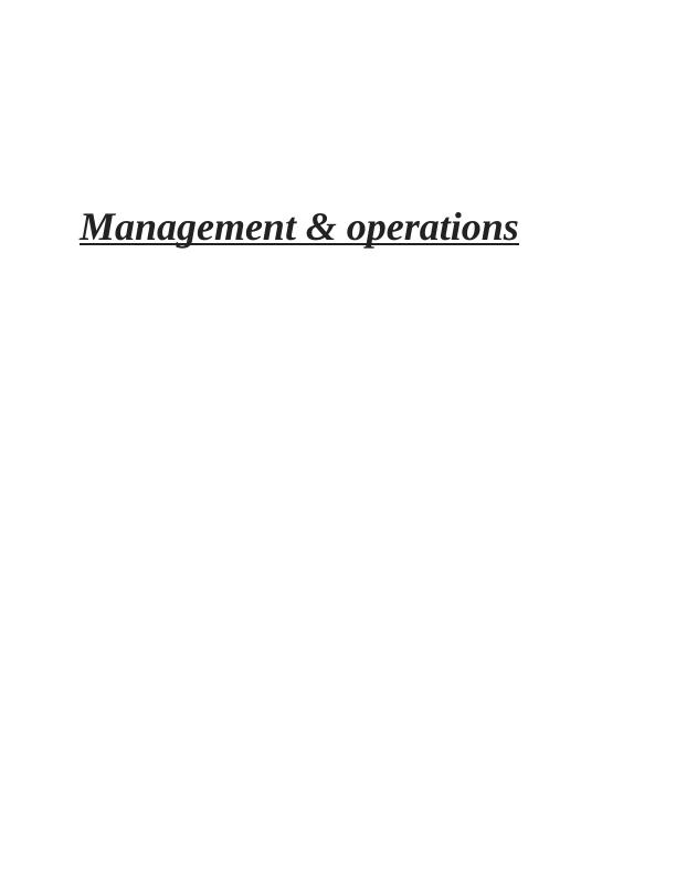 Management And Operations Assignment Solution (pdf)_1