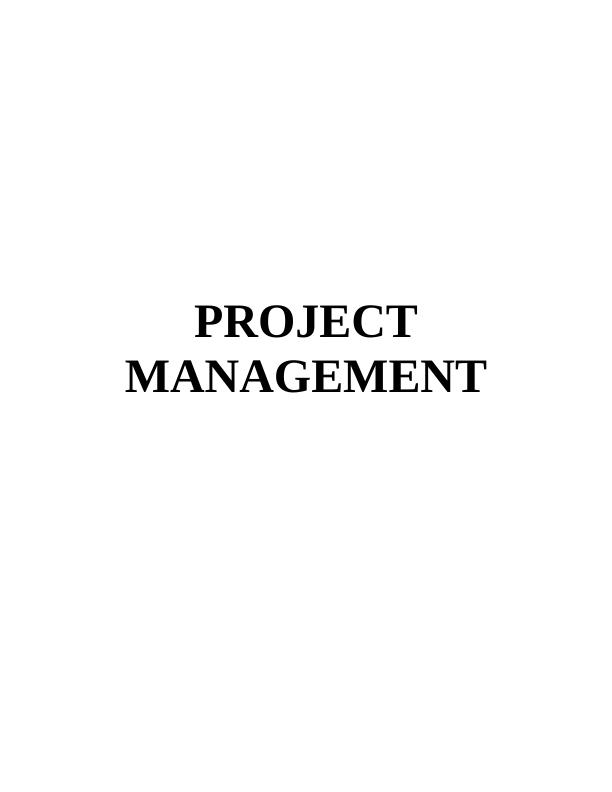 Project Management InTRODUCTION_1