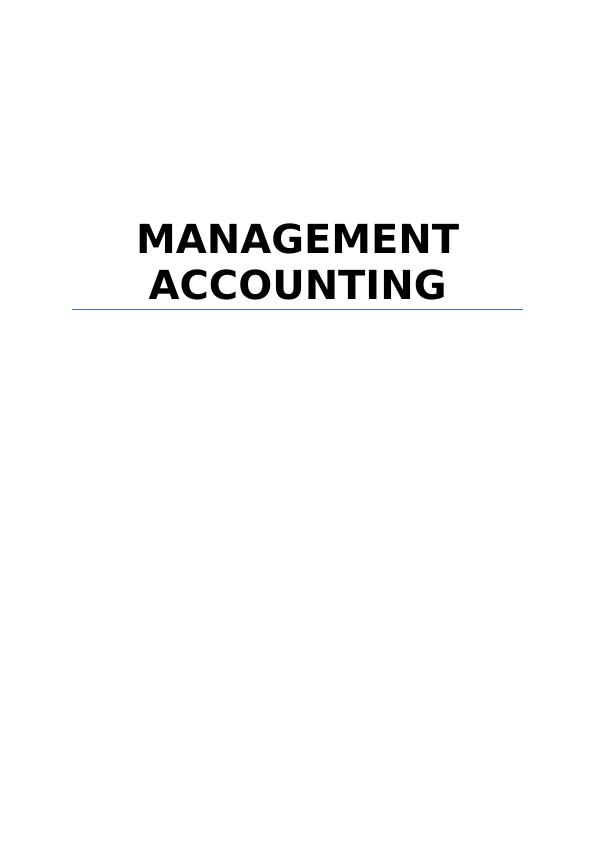 Management Accounting in Australia and New Zealand Banking Group_1