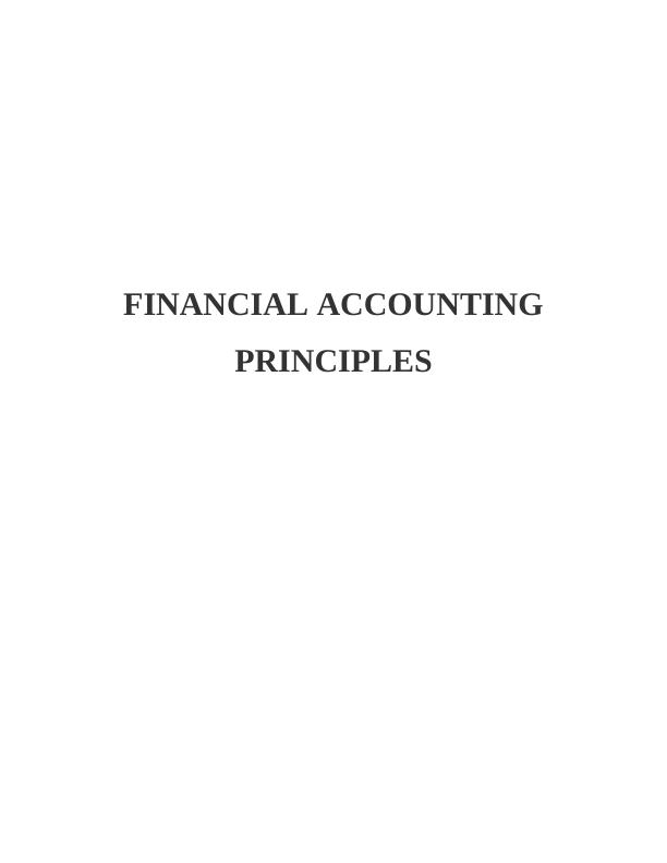 Financial Accounting Principles Assignment - (Doc)_1