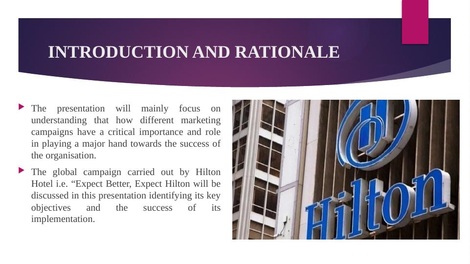 Communication Management in Hospitality, Events and Tourism - Hilton Hotels_3