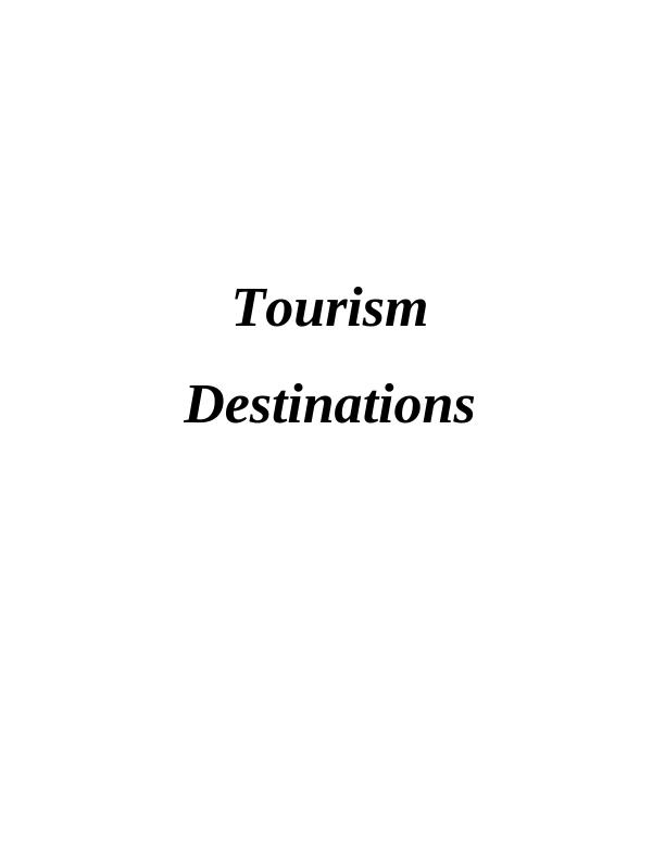 Report on Tourism Development of UK_1