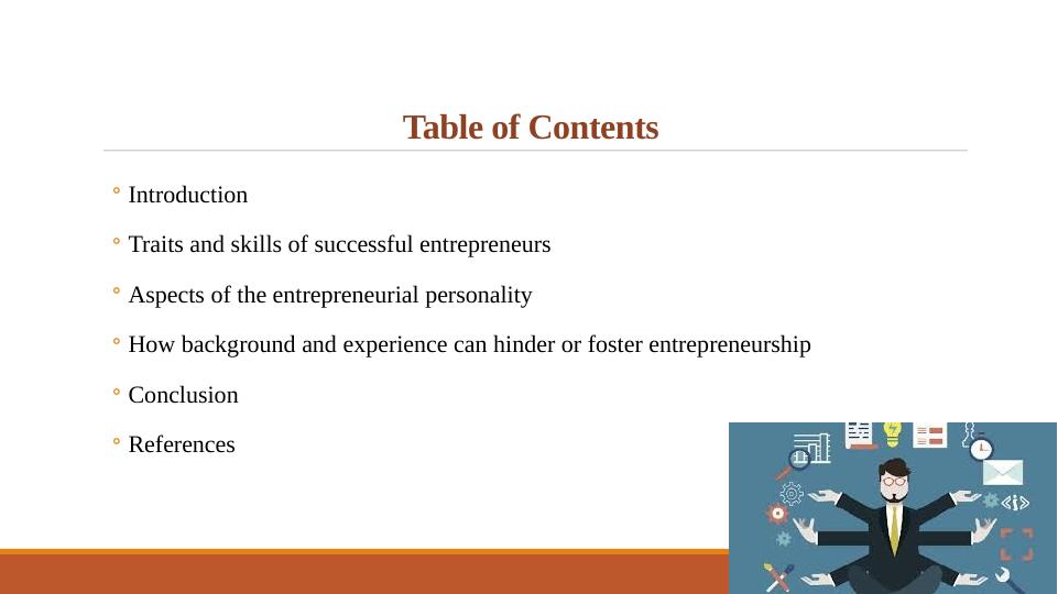 Entrepreneurial Ventures and Exploration of the Entrepreneurial Mindset_2