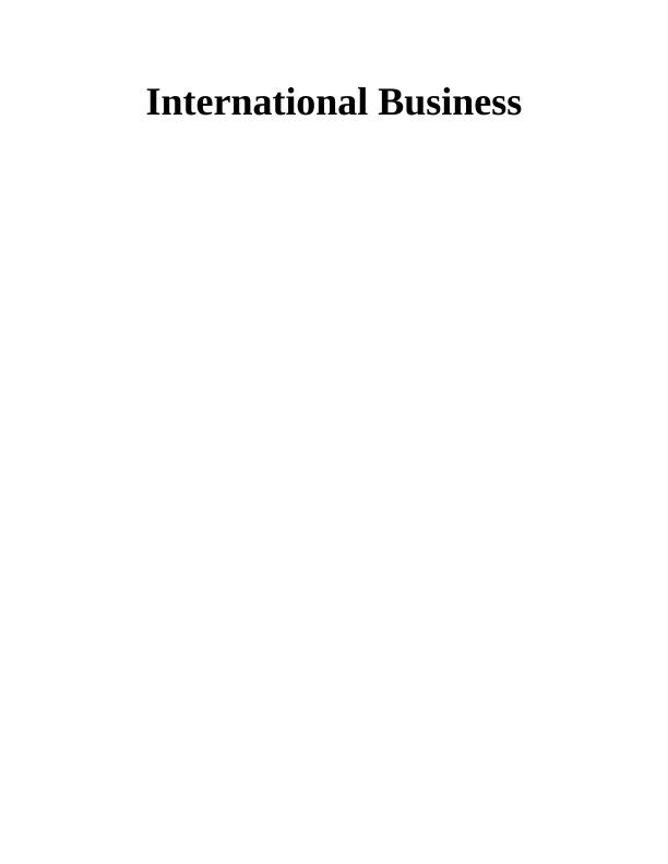 International Business - UHT_1