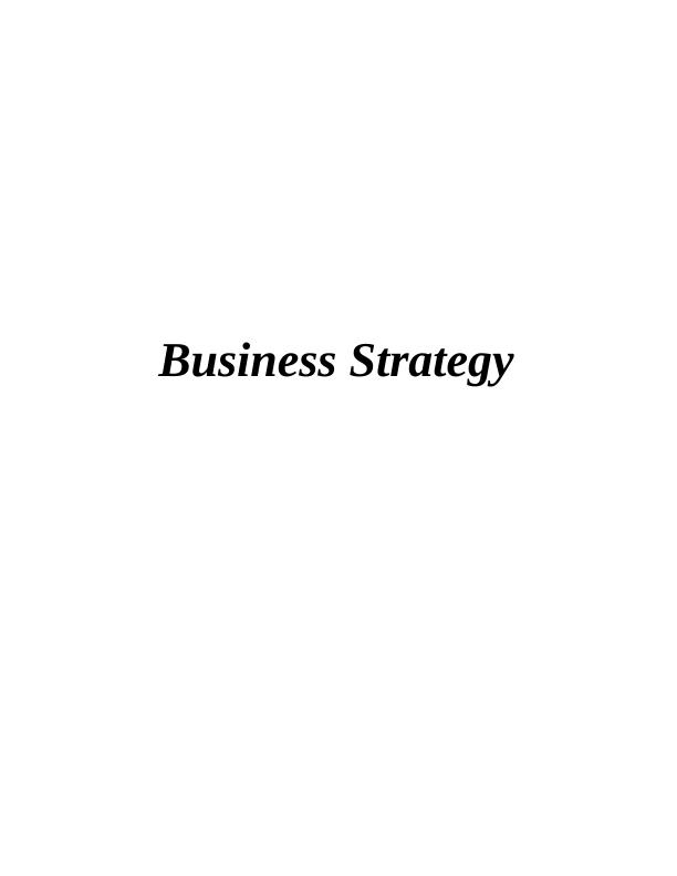 Business Strategies of Volkswagen company : Report_1